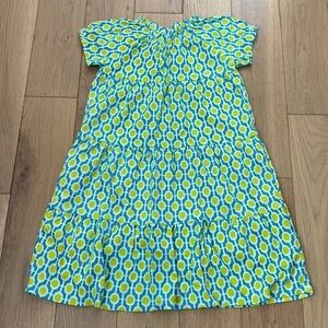 NWOT Garnet Hill smock geometric  dress